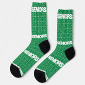 Groene Seniors Seniors Seniors Socks Sokken (Links)