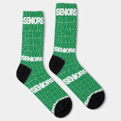 Groene Seniors Seniors Seniors Socks Sokken (Rechts)