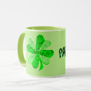 groene sequineschots St Patrick's day Mok