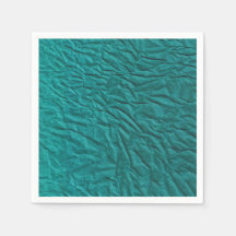 Groene servet met gekanteld design