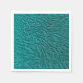 Groene servet met gekanteld design