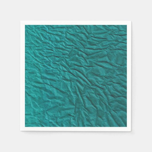 Groene servet met gekanteld design (Voorkant)