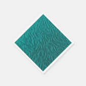 Groene servet met gekanteld design (Hoek)