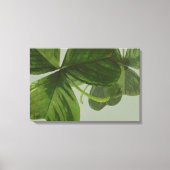 Groene Shamrock bladeren collage Canvas Afdruk (Voorkant)