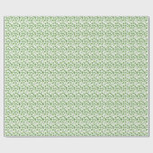 Groene Shamrock Cadeaupapier Inpakpapier Iers (Vlak)