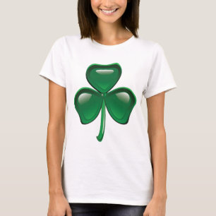 Groene Shamrock Driebladige Klaver T-shirt