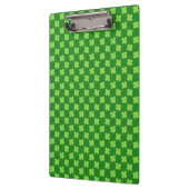 Groene Shamrock Glitters Klembord (Links)