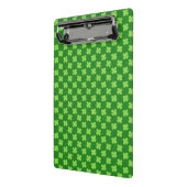 Groene Shamrock Glitters Mini Klembord (Angled2)