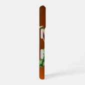 GROENE SHAMROCK HARP oranje iPhone 16 Hoesje (Rechterkant)