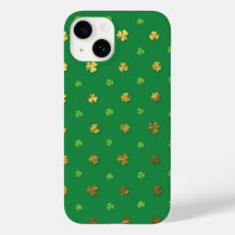 Groene Shamrock Ierse iPhone / iPad hoesje