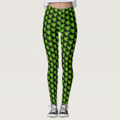 Groene Shamrock Leggings (Voorkant)