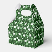 Groene Shamrock, St. Patrick's Dag Bedankdoosjes (Achterkant)