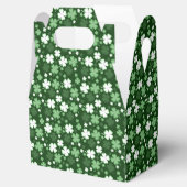 Groene Shamrock, St. Patrick's Dag Bedankdoosjes (Geopend)