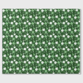 Groene Shamrock, St. Patrick's Dag Cadeaupapier (Vlak)