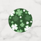 Groene Shamrock, St. Patrick's Dag Confetti (Kleine voorkant)