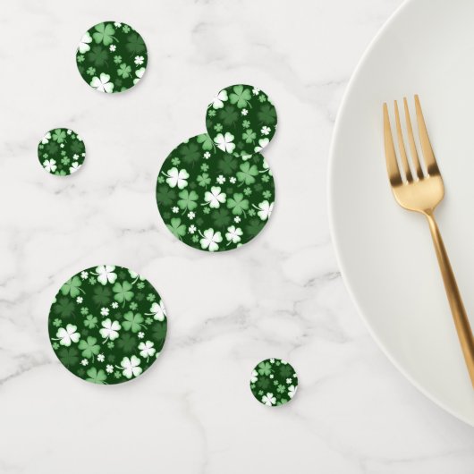Groene Shamrock, St. Patrick's Dag Confetti (Groep)