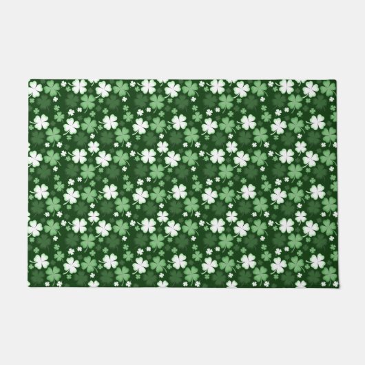 Groene Shamrock, St. Patrick's Dag Deurmat (Voorkant)
