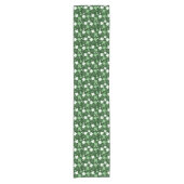 Groene Shamrock, St. Patrick's Dag Korte Tafelloper (Voorkant)