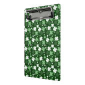 Groene Shamrock, St. Patrick's Dag Mini Klembord (Angled2)
