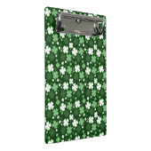 Groene Shamrock, St. Patrick's Dag Mini Klembord (Schuin)