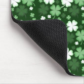 Groene Shamrock, St. Patrick's Dag Muismat (Hoek)