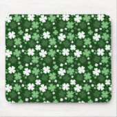 Groene Shamrock, St. Patrick's Dag Muismat (Voorkant)