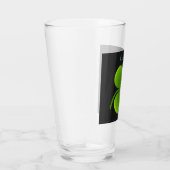 groene Shamrock St Patrick's Day Glas (Rechts)