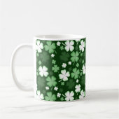 Groene Shamrock, St. Patrick's Day Koffiemok (Links)