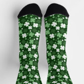 Groene Shamrock, St. Patrick's Day Sokken (Top)