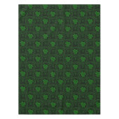 groene Shamrock St Patrick's Day Tafelkleed (Voorkant)