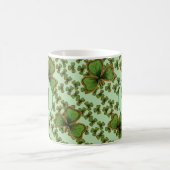 Groene Shamrock  Style Clovers Iers Koffiemok (Center)