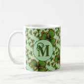 Groene Shamrock  Style Clovers Iers Koffiemok (Links)