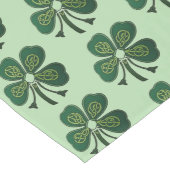 Groene Shamrocks 2025 Lange Tafelloper (Hoek)