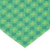 Groene Shamrocks en Harten Argyle Patroon Tafelkleed (Gekanteld)