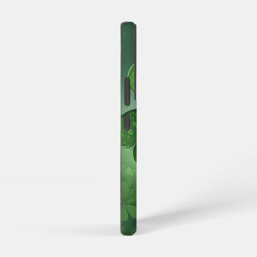 Groene Shamrocks Happy St. Patrick's Day (8) c Samsung Galaxy Hoesje (Rechterkant)