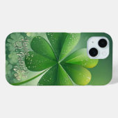 Groene Shamrocks Prettige St. Patrick's Dag (7) c Case-Mate iPhone Case (Achterkant (horizontaal))