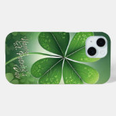 Groene Shamrocks Prettige St. Patrick's Dag (8) c Case-Mate iPhone Case (Achterkant (horizontaal))