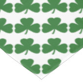 Groene Shamrocks St. Patrick's Day Klavers Tafelkleed (Gekanteld)