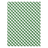 Groene Shamrocks St. Patrick's Day Klavers Tafelkleed (Voorkant)