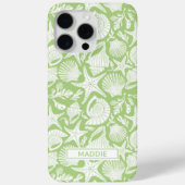 Groene Shells Persoonlijke Case-Mate iPhone Hoes (Achterkant)