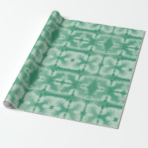 Groene Shibori Stijl