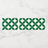 Groene Shippo fles label Waterfles Etiket (Enkel label)