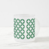 Groene Shippo Frosted Mok (Voorkant rechts)