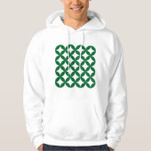 Groene Shippo Hoodie van man (Voorkant)