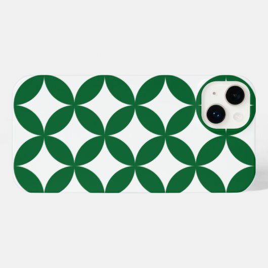 Groene Shippo iPhone 14 Plus Hoesje iPhone Hoesje (Achterkant horizontaal)