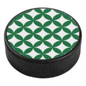 Groene Shippo Patroon Hockey Puck (3/4)