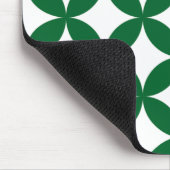 Groene Shippo Patroon Mousepad Muismat (Hoek)