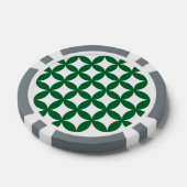 Groene Shippo Poker Chips (Enkel)