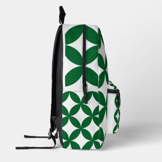 Groene Shippo print rugzak (Links)