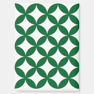 Groene Shippo rechthoek magneet